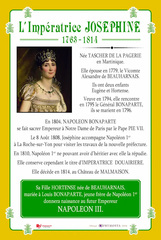 Josephine De Beauharnais Panneau