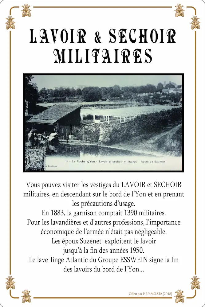 Lavoir Et Sechoir Militaires Panneau