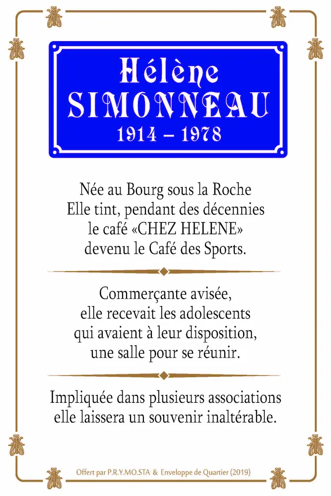 Plaques Quartier Alain Klepper