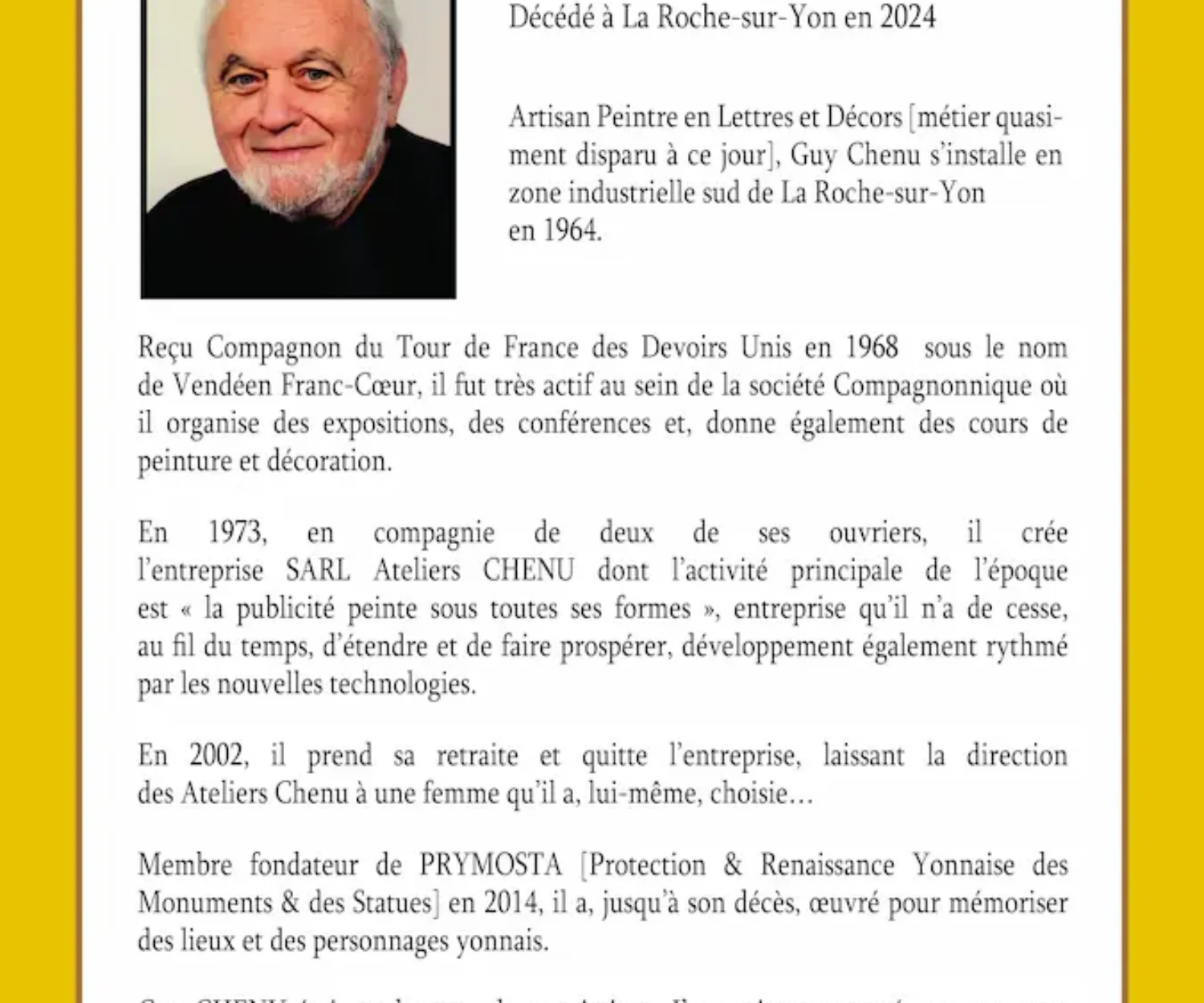 Guy chenu