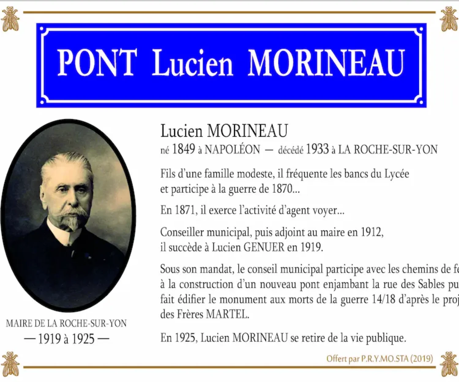 PONT LUCIEN MORINEAU